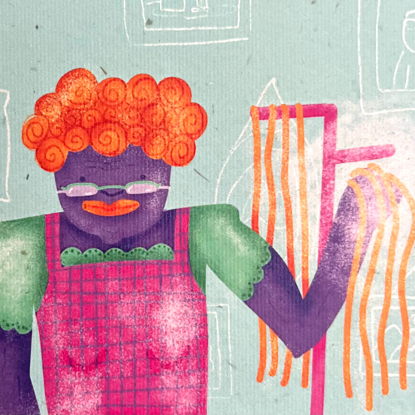 Pasta Nonna A5 Print