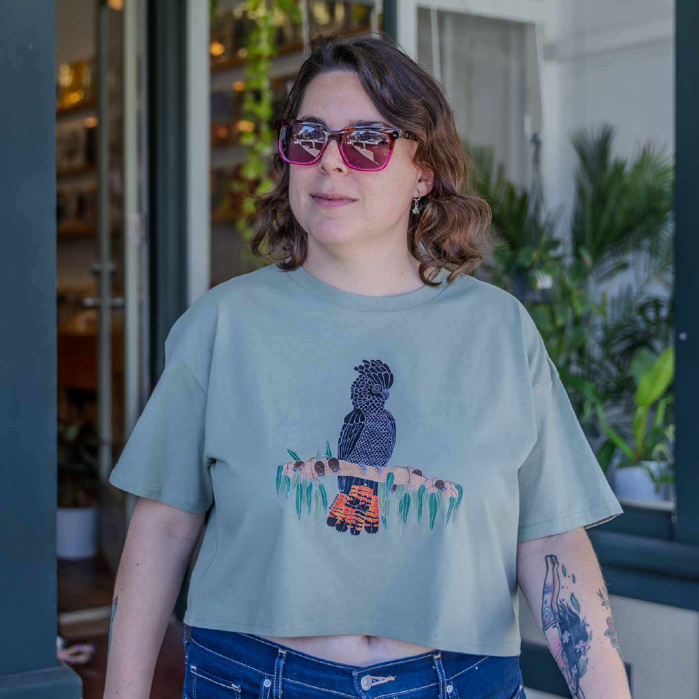 Red Tailed Black Cockatoo Women's T-shirt