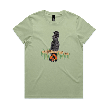 Red Tailed Black Cockatoo Women's T-shirt