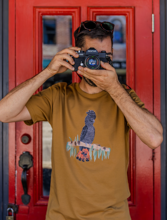Red Tailed Black Cockatoo T-shirt