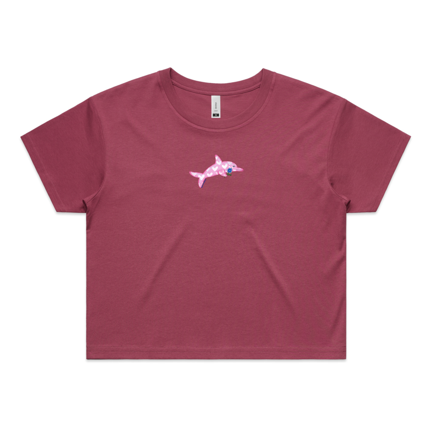 Dolphin Women's Crop Top T-shirt