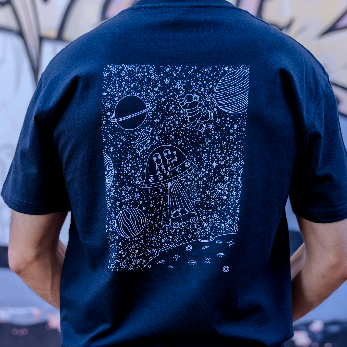 Aliens UFO T-shirt
