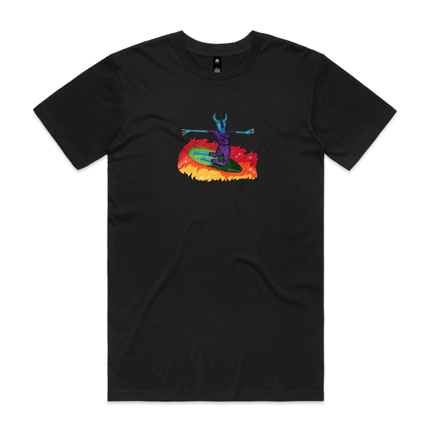 Surfing Diabla Men's T-shirt