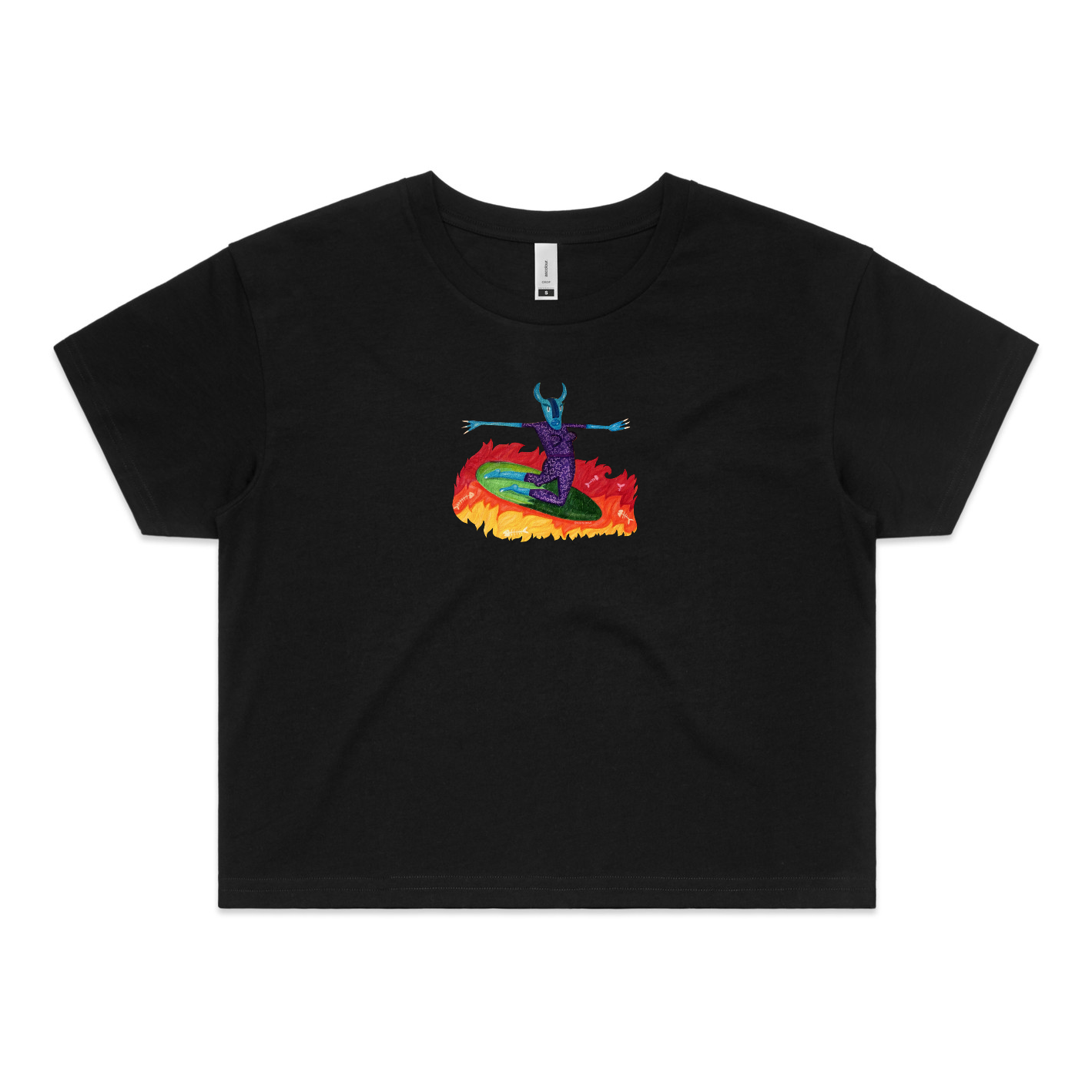 Surfing Diabla Women's T-shirt