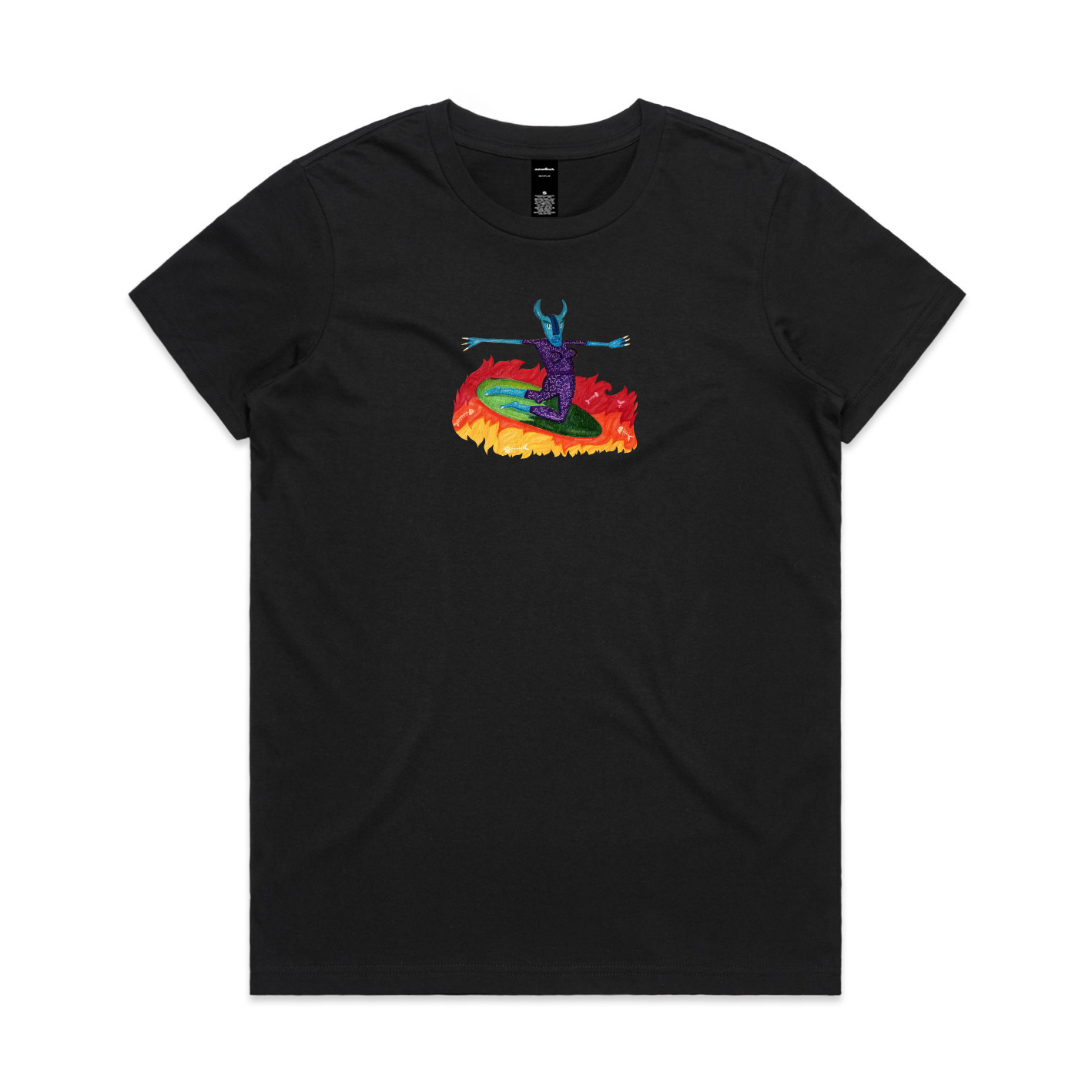 Surfing Diabla Women's T-shirt