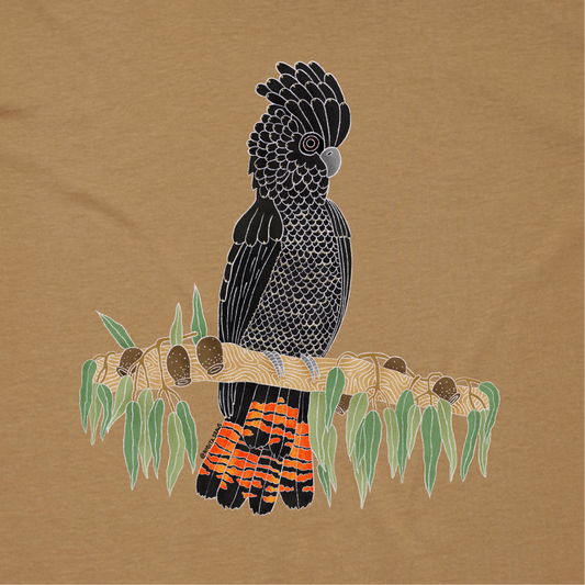 Red Tailed Black Cockatoo T-shirt