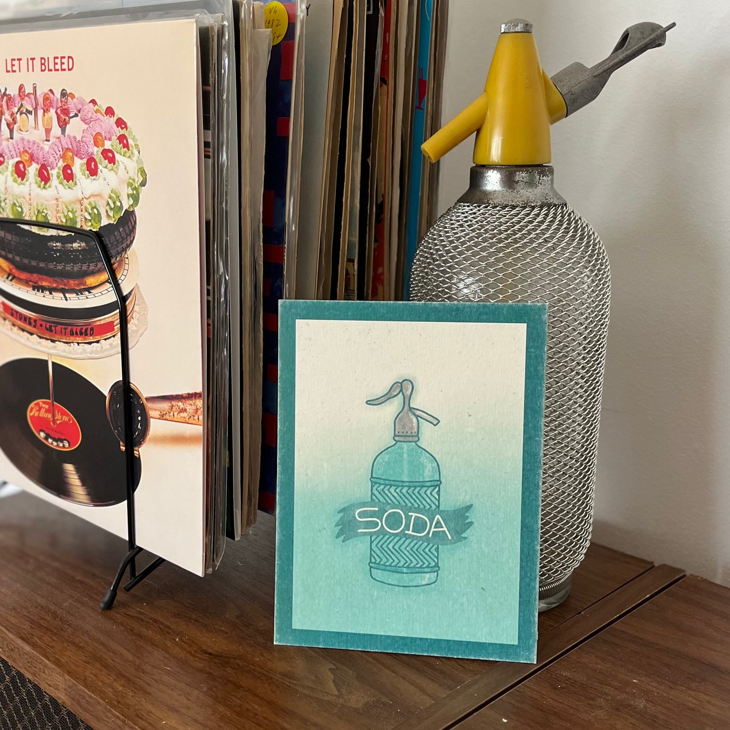 Soda Siphon A5 Print