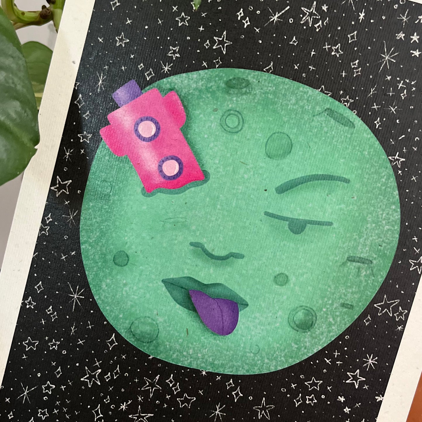 A Trip to the Moon A5 Print