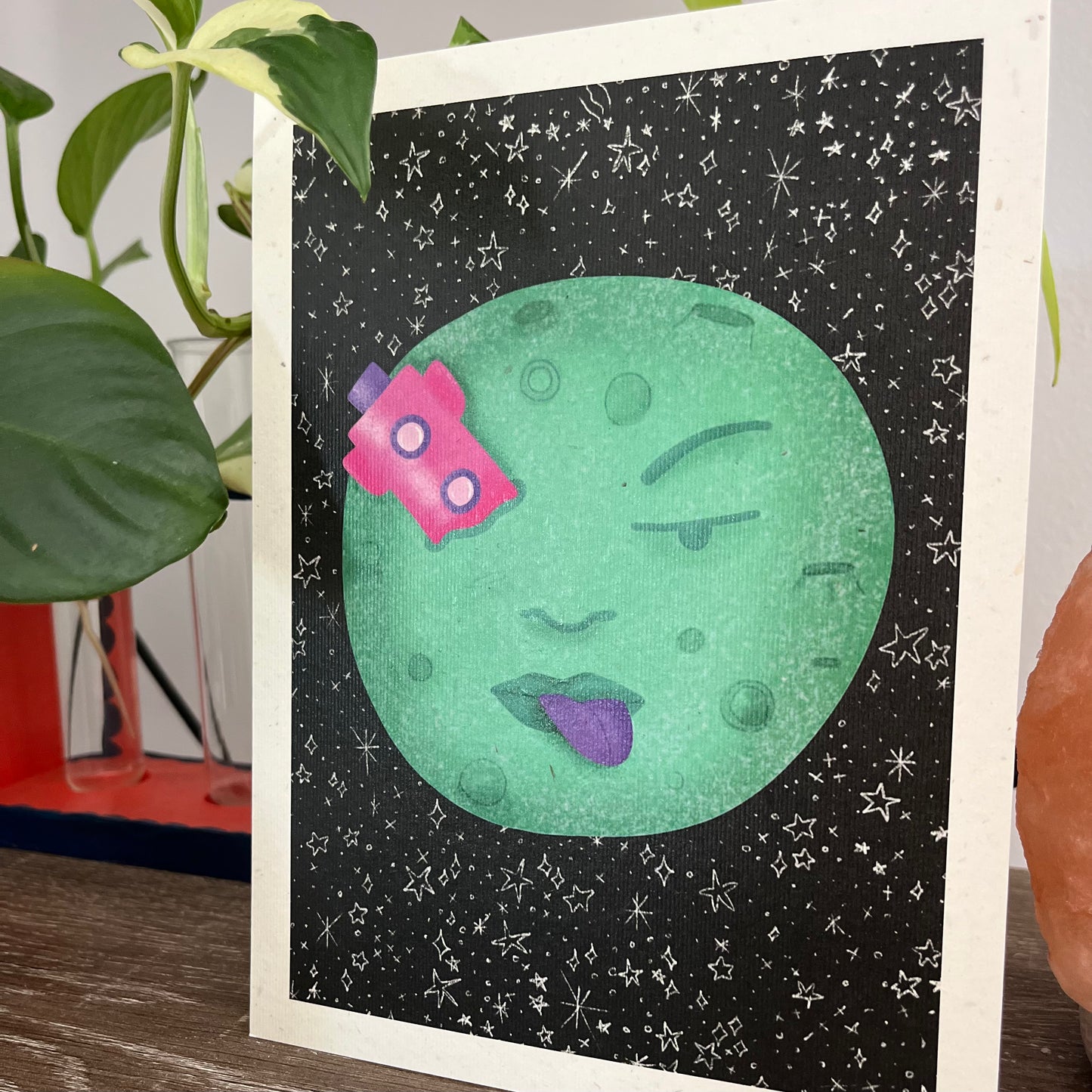 A Trip to the Moon A5 Print