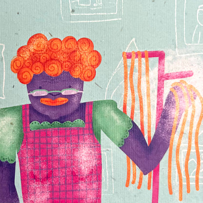 Pasta Nonna A5 Print