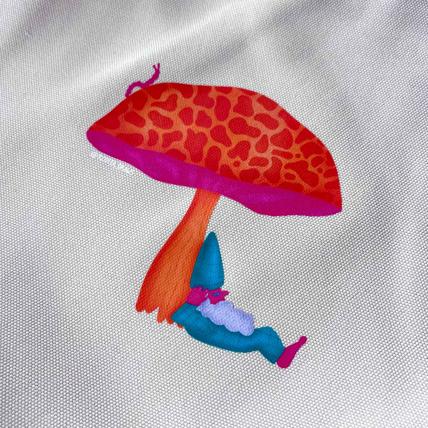 Sleeping Gnome Tote Bag