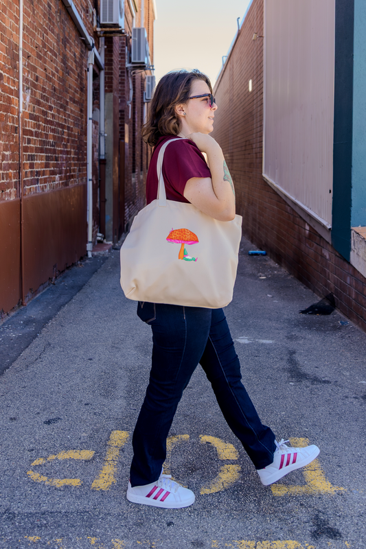 Sleeping Gnome Tote Bag